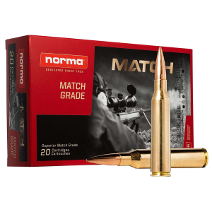 United States Association of Gun Owners Norma Ammunition 20185272 Dedicated Precision Golden Target Match 338NormaMag 300gr 20 Per Box/10 Case - $82.83 at United States Association of Gun Owners