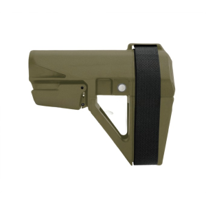 United States Association of Gun Owners SB Tactical SBA5X07SB SBA5 Stabilizing Brace Ranger Green Polymer Adj 5 Position, 10.25" OAL Includes Sling Strap - $75.41 at United States Association of Gun Owners