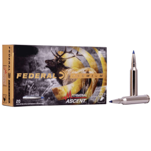 United States Association of Gun Owners Federal Terminal Ascent .28 Nosler 155gr Rifle Ammo, 20-Round - $82.83 at United States Association of Gun Owners