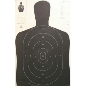 United States Association of Gun Owners Speedwell Official NRA Police Qualification Silhouette Police Silhouette - Black - 200/Pack - $74.55 at United States Association of Gun Owners