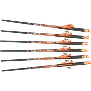 United States Association of Gun Owners RAVIN XBOW ARROW CARBON W/2" - OFFSET VANES 400GR .003" 6PK - $70.84 at United States Association of Gun Owners
