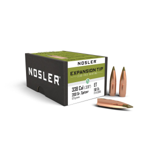 United States Association of Gun Owners Nosler E-Tip Lead-Free Hunting Rifle Bullets .338 cal .338" 200 gr SPTZ E-TIP 50/ct - $68.88 at United States Association of Gun Owners