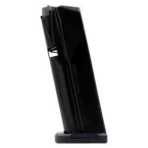 United States Association of Gun Owners Shield Arms S15ME5INSG3BLK S15 Magazine Gen 3 15rd w/ +5rd Mag Extension (20rd Total) For Glock 43X/48 Black Nitride Steel - $67.49 at United States Association of Gun Owners