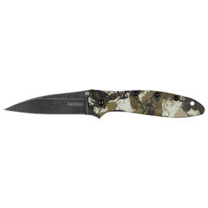 United States Association of Gun Owners KERSHAW LEEK 3" KINGS CAMO BLKWASH - $67.29 at United States Association of Gun Owners