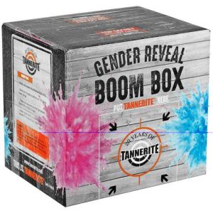 United States Association of Gun Owners Tannerite Blue Gender Reveal Boom Box Exploding Target Kit ? 1 lb Rifle - $54.56 at United States Association of Gun Owners