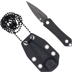 United States Association of Gun Owners COBRATEC GUARDIAN NECK KNIFE - 1.99" D2 STONEWASH DAGGER W/SH - $59.99 at United States Association of Gun Owners