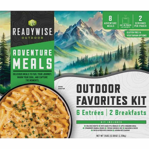 United States Association of Gun Owners ReadyWise Camping Favorites Kit 9/ct - $59.99 at United States Association of Gun Owners