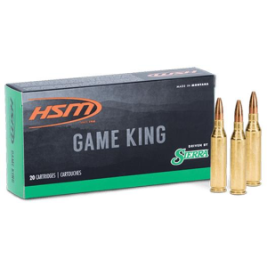 United States Association of Gun Owners HSM GameKing Rifle Ammunition .270 WSM 130gr SP 20/ct - $59.18 at United States Association of Gun Owners