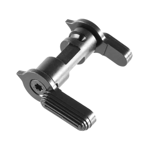 United States Association of Gun Owners Patriot Ordnance Factory 01461 Safety Selector 50/90 Degree Black Hardcoat Anodized AR-Platform Ambidextrous - $59.00 at United States Association of Gun Owners