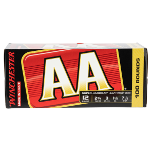 United States Association of Gun Owners Winchester Ammo AAHA127VP AA Super Handicap Heavy Target 12Gauge 2.75" 1 1/8oz 7.5Shot 100 Bx/2 Case *Value Pack - $55.97 at United States Association of Gun Owners