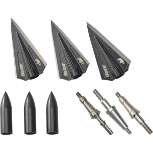 United States Association of Gun Owners Bear Archery RazorHead VWS Broadhead Kit, Black, 150-250 Grain - $50.05 at United States Association of Gun Owners