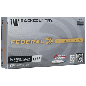United States Association of Gun Owners Federal Premium Classic Terminal Ascent 7mm Backcountry 155gr Ammo, 20-Round - $49.49 at United States Association of Gun Owners