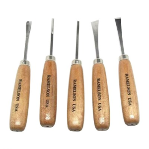 United States Association of Gun Owners U.J. Ramelson #106 Basic Straight Handle Woodcarving 5 Piece Set - $49.18 at United States Association of Gun Owners