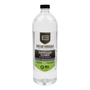 United States Association of Gun Owners Breakthrough Clean BTSC32OZ Suppressor Cleaner 32 oz - $29.60 at United States Association of Gun Owners