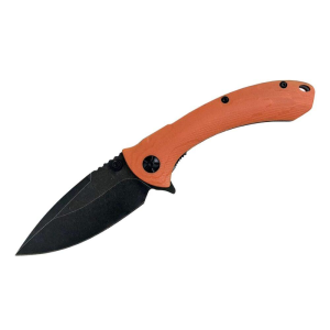 United States Association of Gun Owners Rock Ridge Outdoors ABKT Elite Shadow Protector II Folding Knife 3.5in Drop Point Blade, Orange - $47.99 at United States Association of Gun Owners