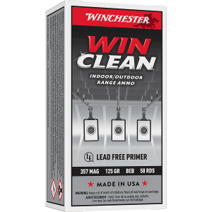 United States Association of Gun Owners Winchester Ammo WC3571 Super X 357Mag 125gr Winclean Brass Enclosed Base 50 Per Box/10 Case - $47.69 at United States Association of Gun Owners