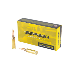 United States Association of Gun Owners Berger Hybrid 6mm Creedmoor 105gr Target Ammo, 20-Round - $44.90 at United States Association of Gun Owners