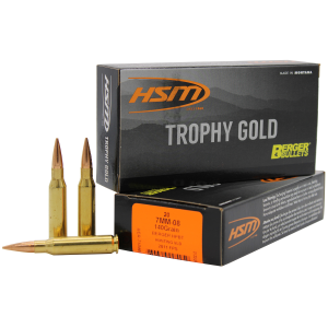 United States Association of Gun Owners HSM 7MM08140VLD Trophy Gold Extended Range 7mm-08 Rem 140 gr Berger Hunting VLD Match 20 Per Box/ 25 Case - $43.92 at United States Association of Gun Owners