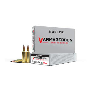 United States Association of Gun Owners Nosler Varmageddon Rifle Ammunition .17 Rem Fireball 20 gr FB Tipped 4000 fps 20/ct - $48.39 at United States Association of Gun Owners