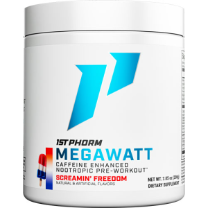 United States Association of Gun Owners 1st Phorm Megawatt Pre Workout Scream'in Freedom Supplement - $23.30 at United States Association of Gun Owners