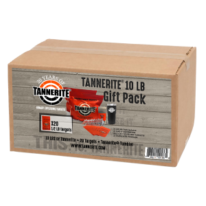 United States Association of Gun Owners Tannerite GIFTPACK Thermal Tumbler Gift Pack Impact Enhancement Explosion White Vapor Centerfire Rifle Firearm 10 lb Includes Tumbler 20 Targets - $36.22 at United States Association of Gun Owners