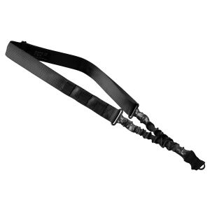 United States Association of Gun Owners Phase 5 Weapon Systems SLGBLK Single Point Sling Black Nylon Strap w/Elastic Shock-Cord 24.50-33.50" OAL Adjustable Bungee - $40.00 at United States Association of Gun Owners