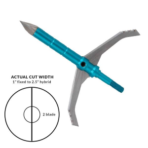 United States Association of Gun Owners Dead Ringer Great White Broadhead 100/125 Grain 2.5" Cut Blue - $39.99 at United States Association of Gun Owners