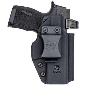 United States Association of Gun Owners Rounded Gear RGUNVRSLCMPCTBLK Universal Kydex IWB Black Kydex Belt Clip Fits Compact Sized Handguns Right Hand - $39.95 at United States Association of Gun Owners