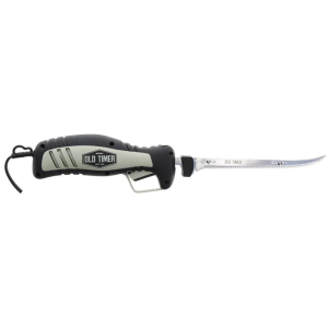 Old Timer 110 Volt Electric Fillet Knife 8" Blade Black and Grey