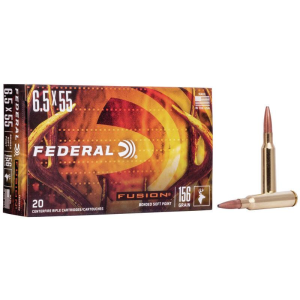 United States Association of Gun Owners Federal Fusion 6.5x55 Swedish Mauser 156gr SP Rifle Ammo, 20-Count - $38.82 at United States Association of Gun Owners