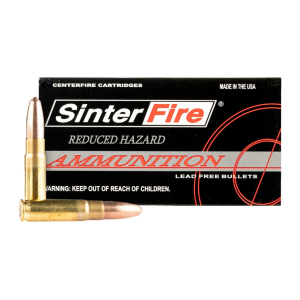 United States Association of Gun Owners SINTERFIRE SF300BLK110RHA 300 BO RHA 110G LF 50/10 - $38.29 at United States Association of Gun Owners