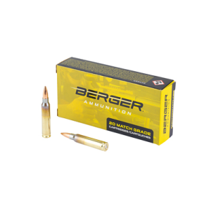 United States Association of Gun Owners Berger .223 Rem 73gr Boat Tail Target Rifle Ammo, 20-Round - $37.09 at United States Association of Gun Owners
