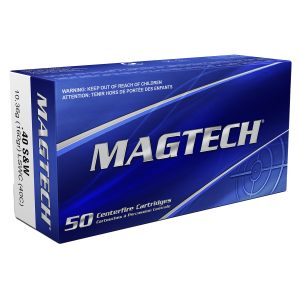 United States Association of Gun Owners Magtech 40C Range/Training 40S&W 160gr Lead Semi Wadcutter 50 Per Box/20 Case - $37.07 at United States Association of Gun Owners