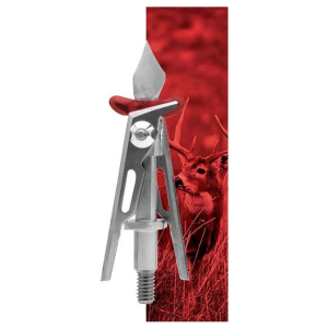 United States Association of Gun Owners SIK 2-Blade Expandable SK2 Crossbow Broadhead 2-inch Offset Entry - Red/Silver - $35.75 at United States Association of Gun Owners