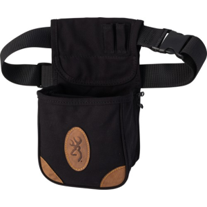United States Association of Gun Owners BROWNING LONA CANVAS SHELL - POUCH W/BELT BLACK/BROWN - $34.02 at United States Association of Gun Owners