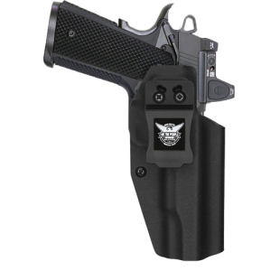 United States Association of Gun Owners WE THE PEOPLE HOLSTER IWB - RH KYDEX 5" NO RAIL 1911 BLACK - $35.18 at United States Association of Gun Owners