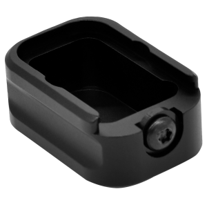 United States Association of Gun Owners Warne MEG1932BLK Magazine Extension made of 6061-T6 Aluminum with Hardcoat Anodized Black Finish for Glock 19, 23 Magazines (Adds 3rds 9mm Luger, 2rds 40 S&W) - $34.99 at United States Association of Gun Owners