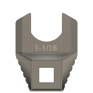 United States Association of Gun Owners Real Avid AVMF1116BNW Master -Fit Barrell Nut Wrench 1 1/16" Titanium Titanium/Stainless Steel AR-Platform Free-Float Handle - $34.99 at United States Association of Gun Owners