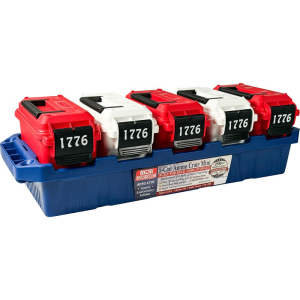United States Association of Gun Owners MTM Limited Edition 1776 Multi-Can Ammo Crate Minis 9mm Luger/.45 ACP/.223 - $34.86 at United States Association of Gun Owners