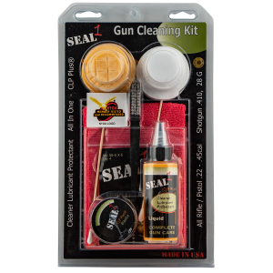 United States Association of Gun Owners Seal 1 SKITRP Complete Gun Cleaning Kit Rifle and Handgun .22-.45 Cal 1 Kit - $33.99 at United States Association of Gun Owners