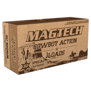 United States Association of Gun Owners Magtech 357L Cowboy Action 357Mag 158gr Lead Flat Nose 50 Per Box/20 Case - $33.75 at United States Association of Gun Owners