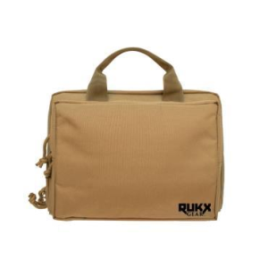 United States Association of Gun Owners ATI Rukx Gear Double Pistol Case Tan, ATICTDPCT - $32.95 at United States Association of Gun Owners