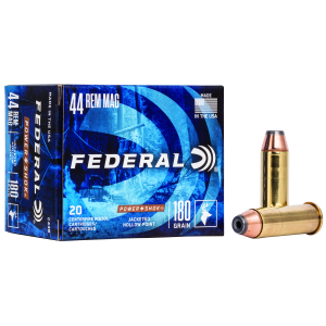 United States Association of Gun Owners Federal C44B Power-Shok Handgun 44RemMag 180gr Jacketed Hollow Point 20 Per Box/25 Case - $32.80 at United States Association of Gun Owners