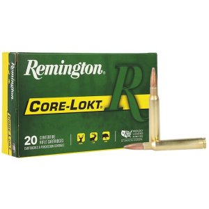 United States Association of Gun Owners Remington Core-Lokt Rifle Ammunition 7x64mm Brenneke 140 gr PSP 2950 fps 20/ct - $32.66 at United States Association of Gun Owners