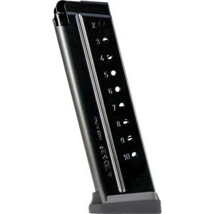 United States Association of Gun Owners IVER JOHNSON MAGAZINE 1911 - 9MM 10RD BLACK FITS GOVT - $32.00 at United States Association of Gun Owners