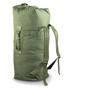 United States Association of Gun Owners US MADE TWO STRAP NYON CORDURA DUFFLE BAG O.D. GREEN - $30.19 at United States Association of Gun Owners
