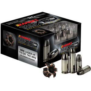United States Association of Gun Owners Barnes 21550 TAC-XPD .357 Magnum 125gr Handgun Ammo, 20-Round Box - $31.60 at United States Association of Gun Owners