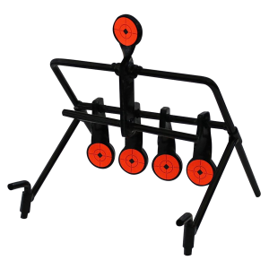 United States Association of Gun Owners Birchwood Casey 47021 World of Targets Resetting Gallery 1.75" Rimfire Rifles/Handguns Black/Red 0.37" Thick Standing Works With Rimfire - $31.32 at United States Association of Gun Owners