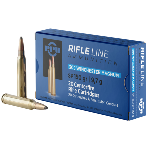 United States Association of Gun Owners PPU PP3001 Standard Rifle 300WinMag 150gr Soft Point 20 Per Box/10 Case - $30.03 at United States Association of Gun Owners