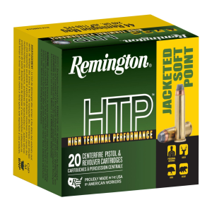United States Association of Gun Owners Remington Ammunition 23002 HTP 44RemMag 240gr Jacketed Soft Point 20 Per Box/25 Case - $30.03 at United States Association of Gun Owners